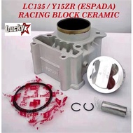 LC135 / Y15ZR [ 62MM 63MM 65MM ] ESPADA RACING CERAMIC BLOCK LC Y15 Y15-ZR