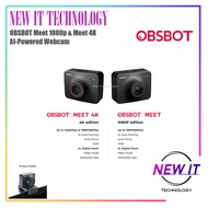 OBSBOT Meet 1080P & Meet 4K & Meet 2 8 Megapixel 60fps AI-Powered Webcam