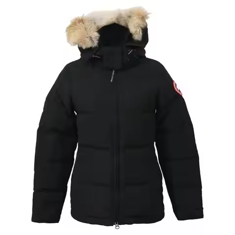 Canada Goose | Chelsea Parka Heritage Down Jacket in Black Polyester