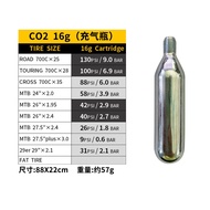 CO2 THREADED CARTRIDGE/ CO2 GAS CYLINDER/ BIKE INFLATOR CARTRIDGE - READY STOCK