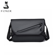FOXER Mens Bag Sling Bag Shoulder Messenger Bag Waterproof Business Bag