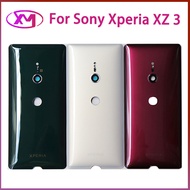 For Sony Xperia XZ3 H9436 H9493 H8416 H9496 Glass Battery Cover Back Panel Rear Door Housing Case