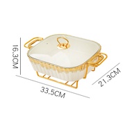 premium serving dish, casserole serving dish,bekas hidangan, bekas makanan bertutup