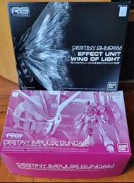 RG Destiny Impulse Gundam + Wing of Light 命運衝擊高達+光翼
