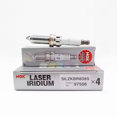 NGK Laser Iridium Spark Plug SILZKBR8D8S 97506 Original Genuine Product for BMW 1 Series, 3 Series, 
