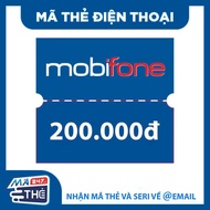 Mã thẻ nạp điện thoại Mobifone 200K