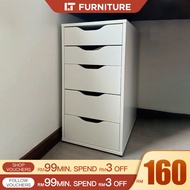 File Cabinet Drawer Cabinet Office Cabinet Storage Cabinet 5 Tier Bookshelf with Doors Bookshelf Cab