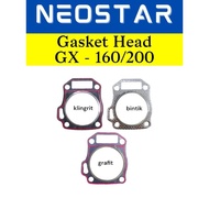 Gasket Head GX 160 GX 200 Gasket Kop GX 160 GX 200 Packing Cylinder Kop GX 160 GX 200