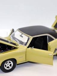 ACME 1 18 Alloy Car 1969 Chevrolet Camaro Z28 Car American Muscle Car Model Decoration Out of Print 