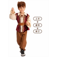 Performance Costume Party Costume Children Carnival Stage Halloween Medieval Costume Retro