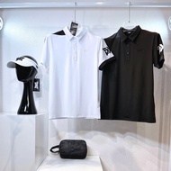 Pxg Korean Original Order Golf Clothing Men Ice Silk Half-Sleeved T-Shirt Summer Sports Quick-Drying Sunscreen POLO Shirt Jersey
