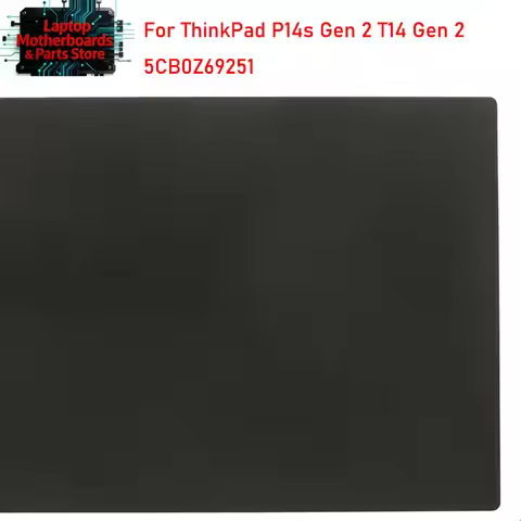 New A-Cover For Lenovo For Thinkpad P14s Gen2 & T14 Gen 2 LCD Rear Lid Cover 5CB0Z69251 Black