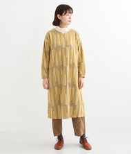 ⚡️限量 日本 north object de petit 森系 蠟燭圖案 提花 連衣裙 黃色