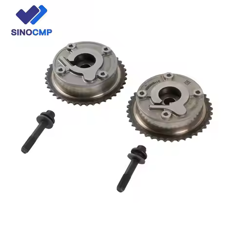 2pcs 11367545862 11367536085 Intake Exhaust Camshaft Phaser VVT Gear With Bolts For 07-16 Mini Coope