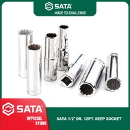 SATA 1/2'' DR. 12PT. DEEP SOCKET / SATA 12PT LONG DEEP  SOCKET BOX / SATA BUNGA SOCKET BOX / 10MM 12