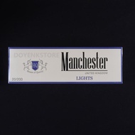 Manchester Lights rokok import 10 bungkus 10x20 rokok 1 slof 200 batang manchester filter cigarette