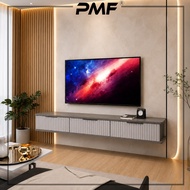 PMF TV Cabinet Modern / TV Kabinet / Rack TV / Rak TV / Almari TV / Fluted Kabinet / 电视柜 / Rak Flute