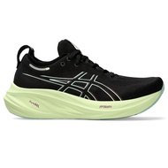 ASICS :  GEL-NIMBUS 26 WOMEN RUNNING ผู้หญิง รองเท้าวิ่ง ของแท้  BLACK/COOL MATCHA