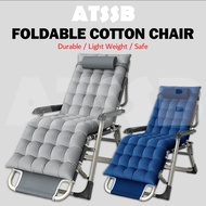 ATSSB Folding Bed Premium Foldable Lazy Chair Comfortable Pillow Recliner Chair CottonSofa Kerusi Lipat Tilam