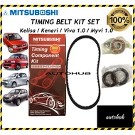 MITSUBOSHI Timing Belt Kit Set Kelisa Kenari l Viva 1.0 Myvi 1.0 Timing Kit Set ORIGINAL PARTS PEROD