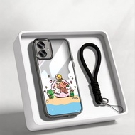 YBD Phone Case For Infinix Smart 10 Plus Tecno POP 10 Spark GO 2 2S X6725 X6725B X6725C Cute Ocean C