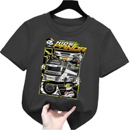 atasan kaos anak laki laki gambar bus mania kids panda lengan pendek Tshirt kids bus panda 1-12tahun