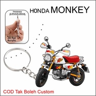 h0nda monkey moorbike 2d key chain