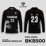 BKB500 Basketball Warmer Hoodie Full Sublimation Free Change Team Name ,surname and Number