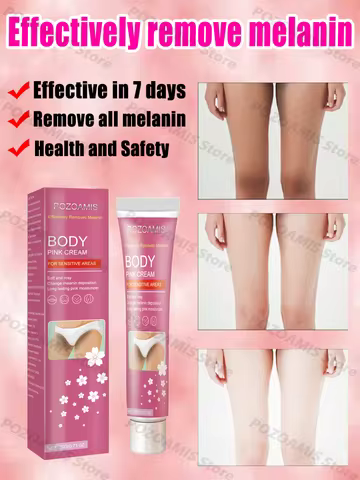 Whitening Face Cream, Remove Freckles and Dark Spots, Lighten Melanin Pigmentation
