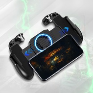 Tay Cầm Chơi Game Tản Nhiệt Call of Duty/ PUBG Mobile/ FreeFire/ ROS Phiên Bản H5 Có Pin Sạc Lại Tiệ