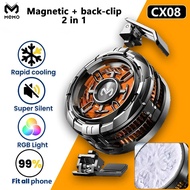 NEW CX08 27W Phone Cooler Magnetic/ Back-clip Frozen Gaming Phone Cooler