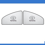 KONNWEI ม่านบังแดดแม่เหล็ก แบบสากล สําหรับรถยนต์ Toyota Hillux Yaris Ativ Corolla Cross Fortuner Camry Veloz bZ4x Corolla Altis CHR Avanza