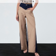 SALISA - YOKE PANTS Denim/Wool กางเกงยีนส์ผสมวูล *M&L PRE-ORDER 1-2 WEEKS*