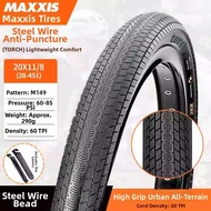 Maxxis 20 Inch 451 Outer Tire 20*1 1/8 28C BMX Bicycle Anti-stab Wheelchair Tire Small Wheel Anti-st