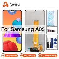 LCD For Samsung Galaxy A03 A032 A032F LCD Display Touch Screen Digitizer Assembly Replacement