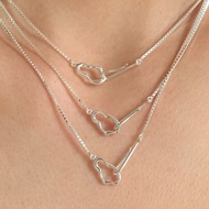 (necklace) : PUDDLE NECKLACE SILVER925 | สร้อยคอ สร้อยคอเงินแท้ | YOUR WISHLIST
