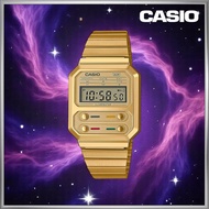 CASIO デジタル 腕時計 復刻デザイン A100WE-1A メンズ 海外モデル シルバー