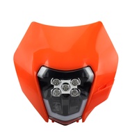 สําหรับ KTM LED ไฟหน้า Supermoto รถจักรยานยนต์ High Low Beam ไฟสําหรับ EXC XC SX MX XC 125 250 300 4