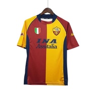 Roma Retro Football Jersey 2001/02