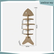 [AmlesoMY] Nautical Marine Creature-Shaped Storage Rack Coastal Wooden Marine Creature
