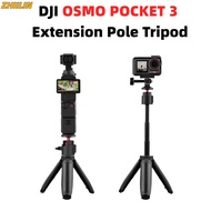 Suitable for DJI OSMO POCKET 3 Selfie Stick, Tripod, Sports Camera Fixing Bracket, Extension Pole, D