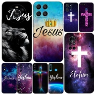 Case For Huawei y6 y7 2018 Honor 8A 8S Prime play 3e Phone Cover Soft Silicon Holy Jesus