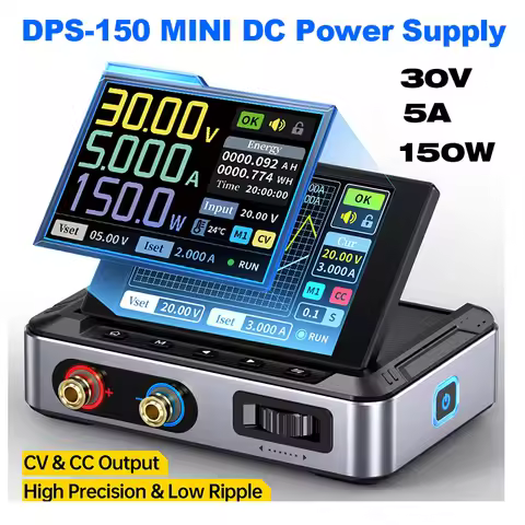 DPS-150 Portable Laboratory DC Power Supply CNC Adjustable 30V 5A 150W Digit Display Mini Regulator 