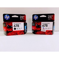 HP 678 BLACK/TRICOLOUR PRINTER INK CARTRIDGE