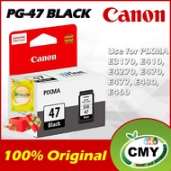 Canon PG-47 Original Ink Cartridge PG47 PG 47 + 1 Ream A4 Paper 500pcs - E400 E410 E460 E470 E480 E3370 E4270