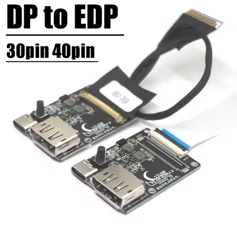 30pin 40pin DP to EDP driver board TYPEC EDP signal adapter board EDP cable 4k 8K 120HZ for 30p 40p 