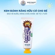 Kem Đánh Răng Trẻ Em Bristik Hữu Cơ Hàn Quốc – Ngừa Sâu Răng Dịu Nhẹ Bé Từ 1 Tuổi