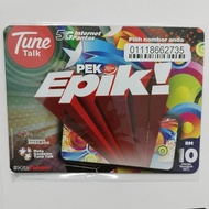 TUNETALK NO 01118662735 PLAN PREPAID 350GB 4G 5G UNLIMITED SPEED