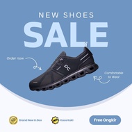 O'C On Cl0udtilt 6 Full Black Running Shoes