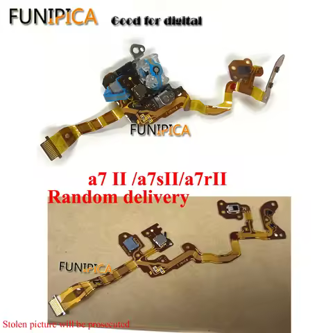 A7 II / A7R II / A7S II top Cover Power Switch Flex Cable FPC For Sony ILCE-7M2 ILCE-7R2 ILCE-7SM2 A